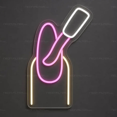 Beauty Brush Neon Sign for BeautySalon Decor - Neon Filter