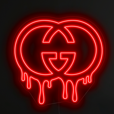 Dripping Gucci Neon Sign