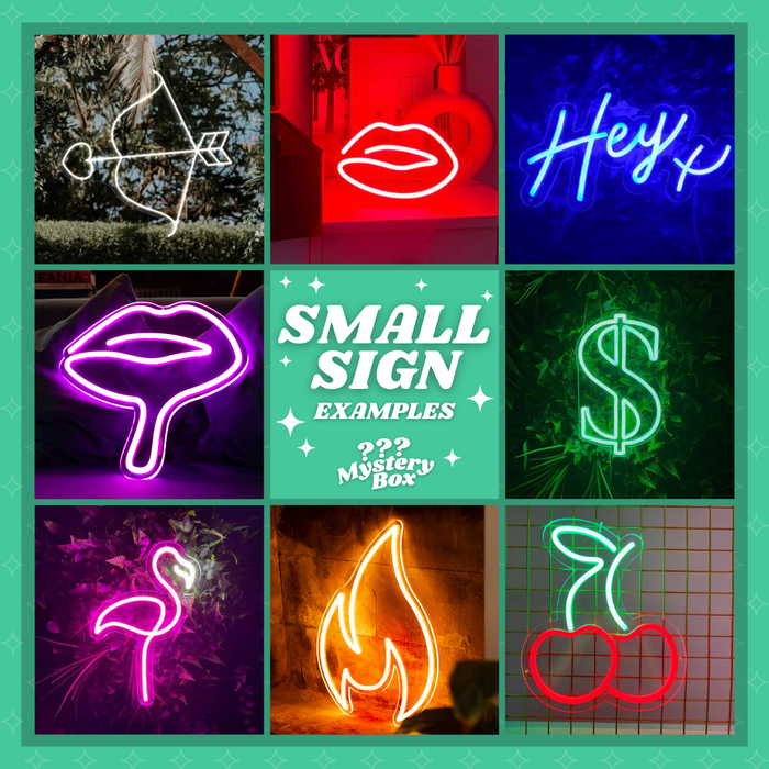 Neon Sign Mystery Box