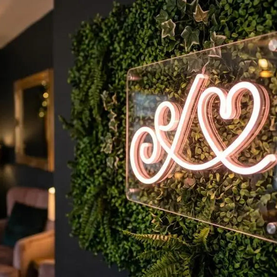 Neon signs for Airbnb & holiday lets (UK): custom welcome signs and Instagrammable walls