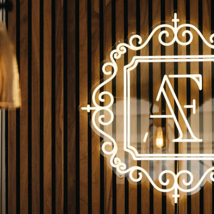 custom LED designs for hair, beauty and nail studios