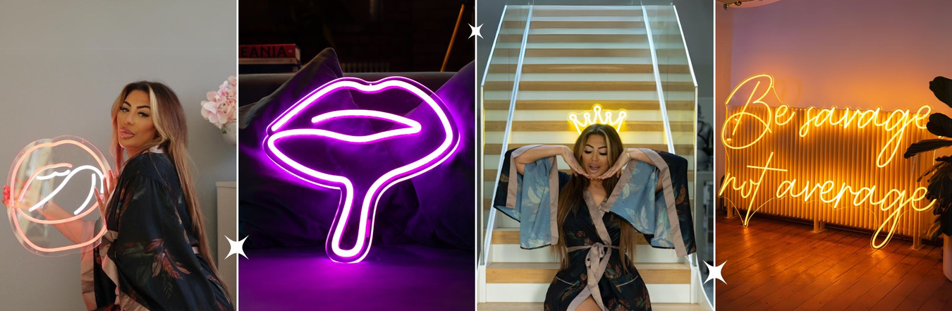 Chloe Ferry x Neon Filter Neon Signs