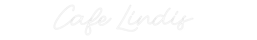 Custom Neon: Cafe Lindis