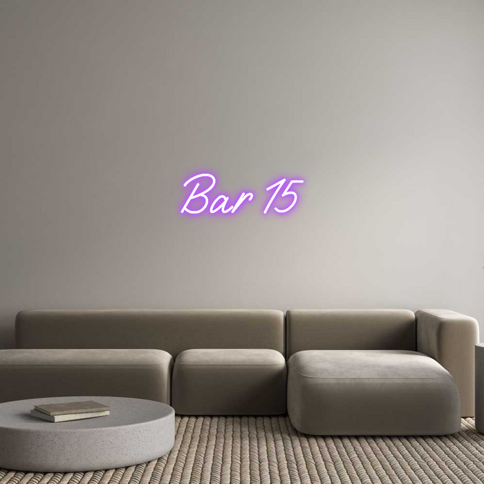 Custom Neon: Bar 15