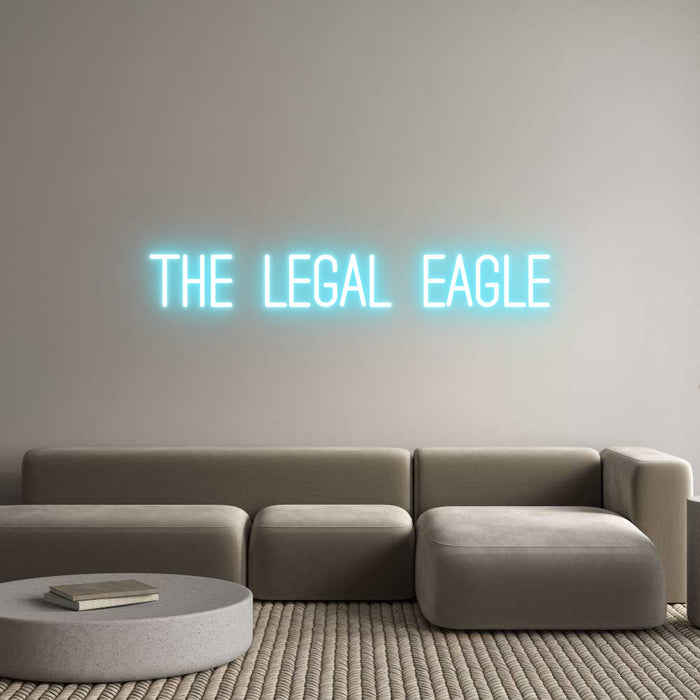 Custom Neon: The Legal Eagle