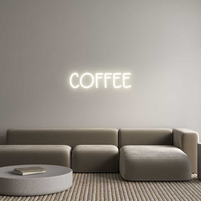 Custom Neon: Coffee