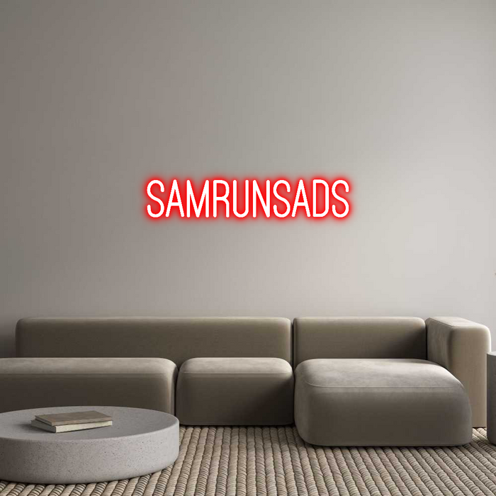 Custom Neon: samrunsads