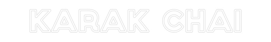 Custom Neon: karak chai