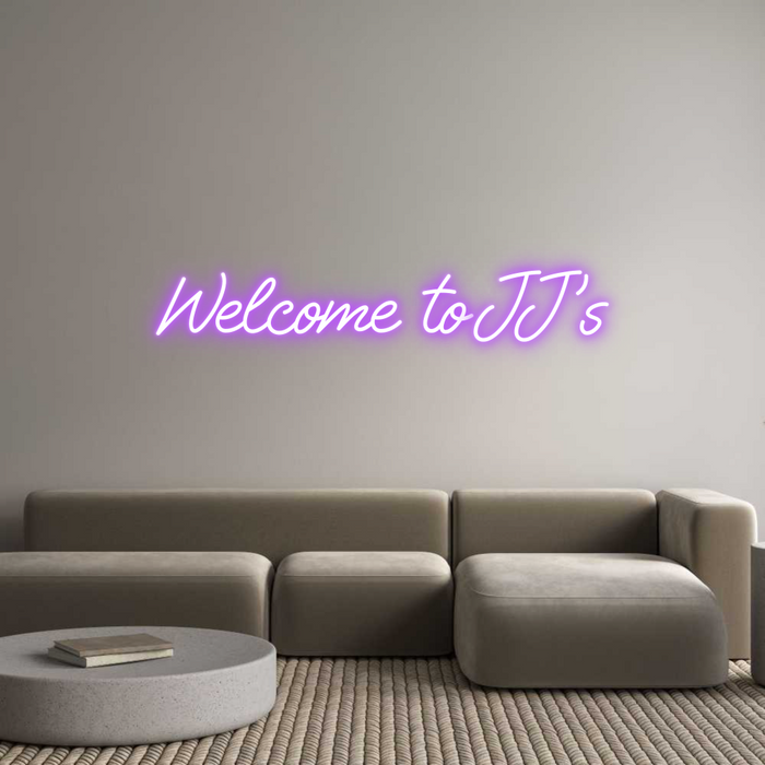 Custom Neon: Welcome to JJ’s