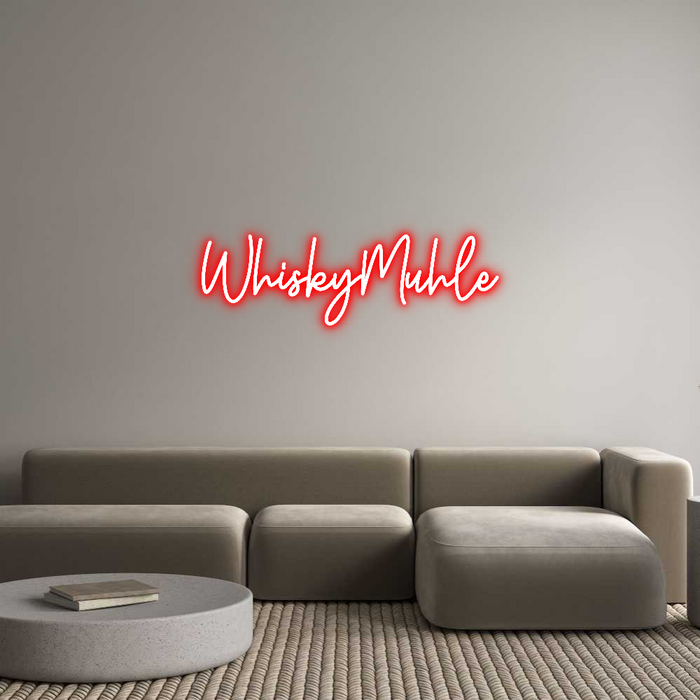 Custom Neon: WhiskyMuhle