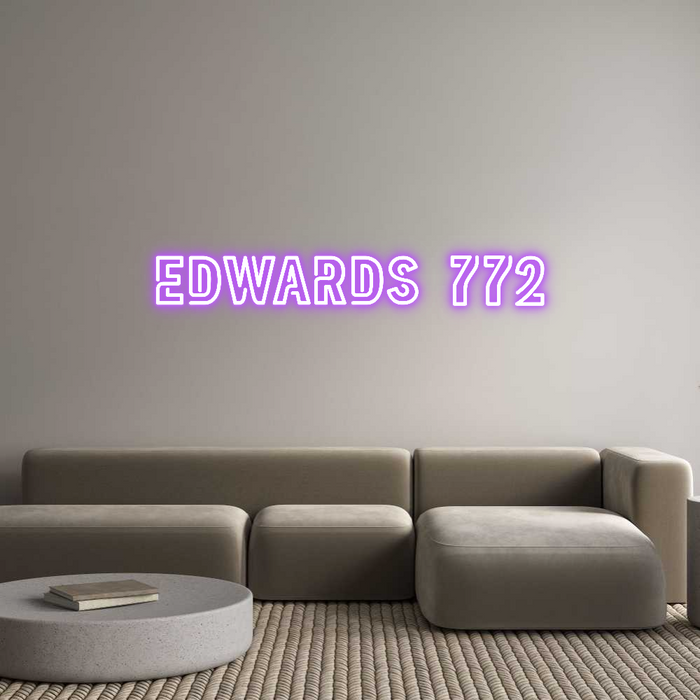 Custom Neon: EDWARDS 772