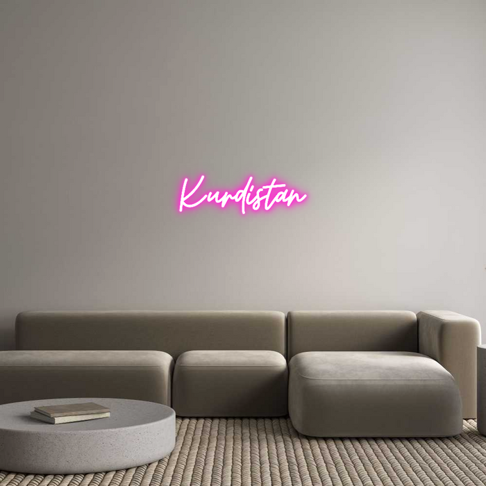 Custom Neon: Kurdistan