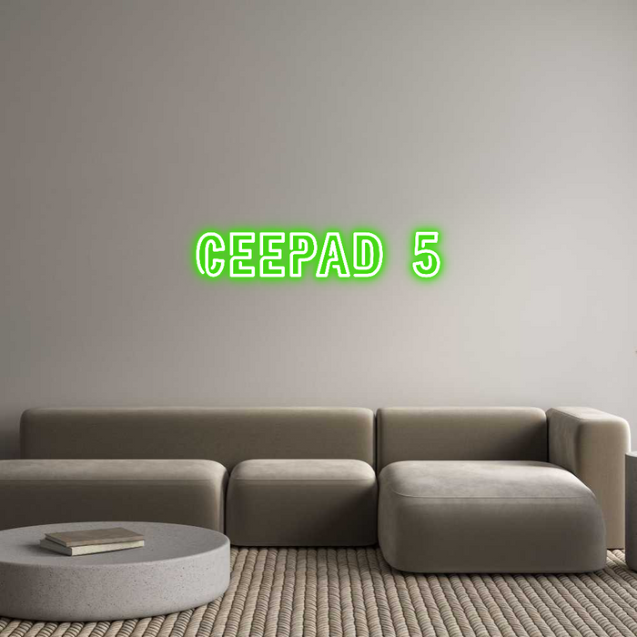 Custom Neon: CEEPAD 5