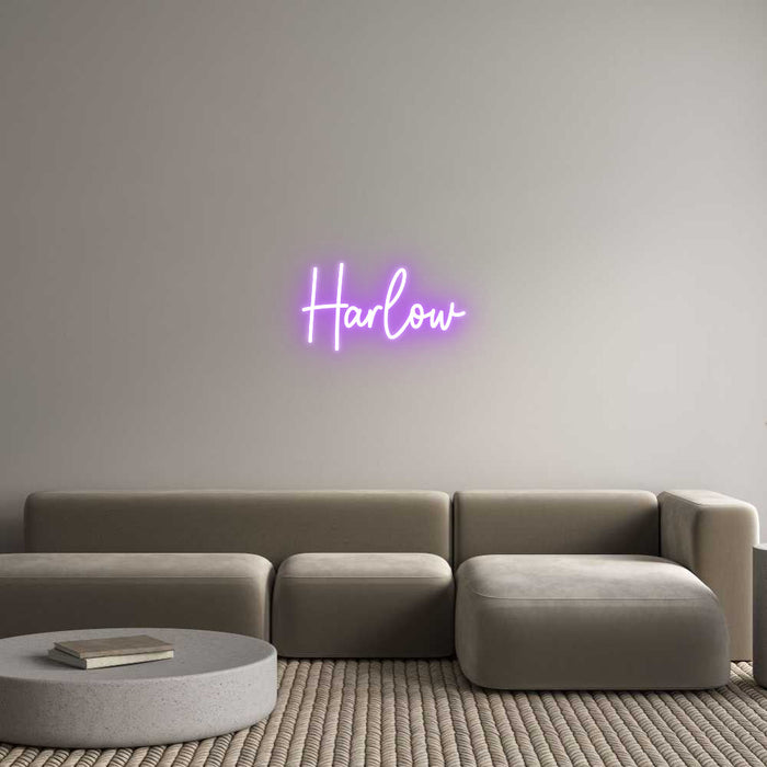 Custom Neon: Harlow