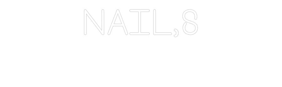 Custom Neon: Nail,s