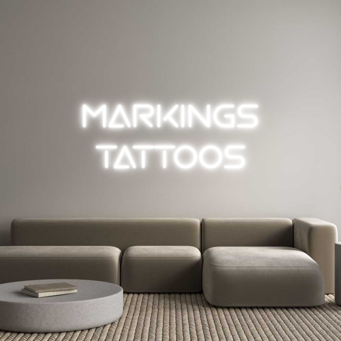 Custom Neon: MARKINGS
Tat...