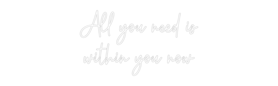 Custom Neon: All you need ...