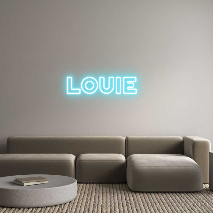 Custom Neon: Louie