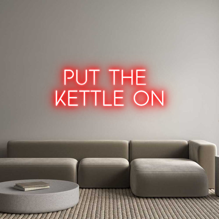 Custom Neon: put the 
ket...