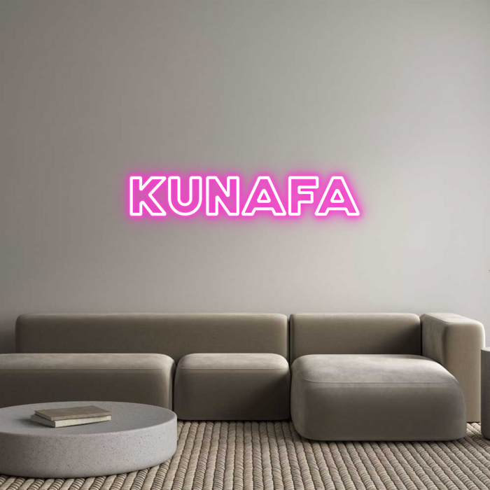 Custom Neon: Kunafa