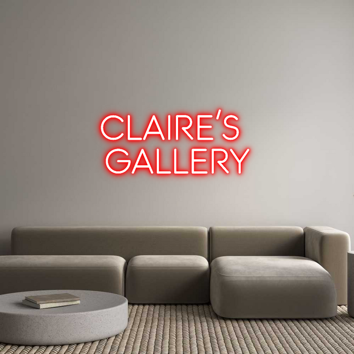 Custom Neon: Claire’s 
Ga...