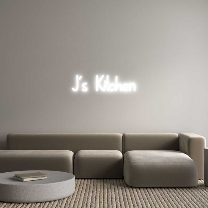 Custom Neon: J’s Kitchen