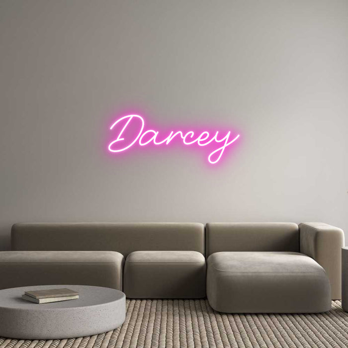 Custom Neon: Darcey
