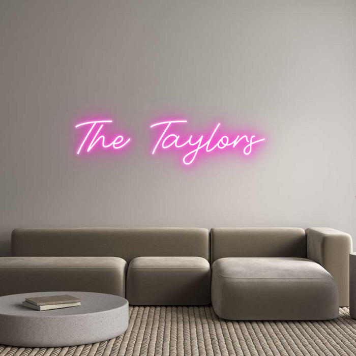 Custom Neon: The Taylors