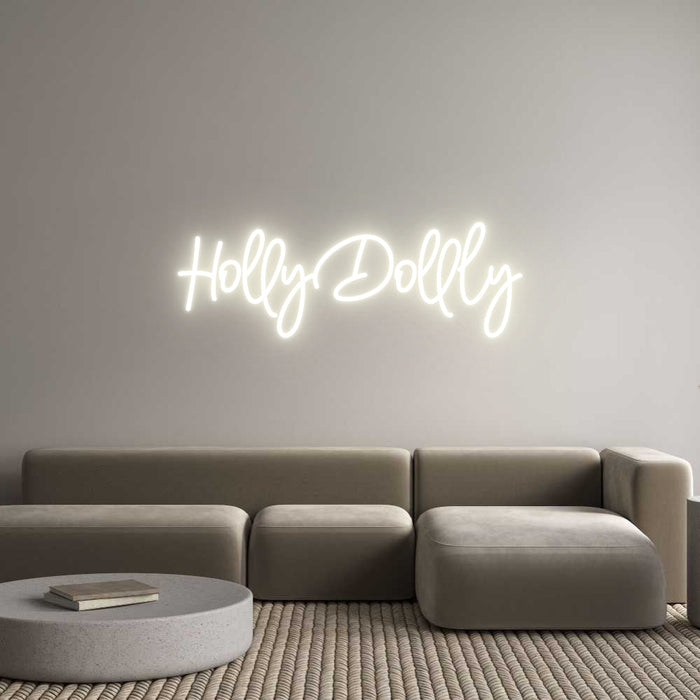 Custom Neon: HollyDollly