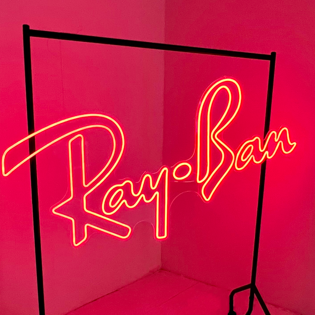 Ran Ban Neon Logo Sign