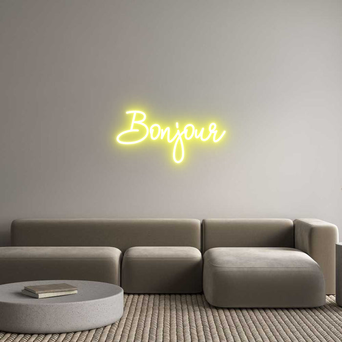 Custom Neon: Bonjour