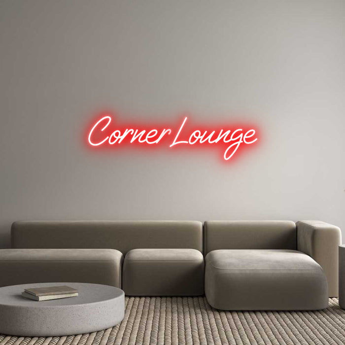 Custom Neon: Corner Lounge