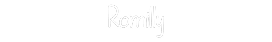Custom Neon: Romilly
