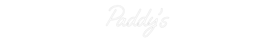 Custom Neon: Paddy’s