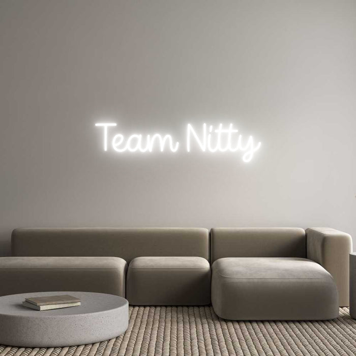 Custom Neon: Team Nitty