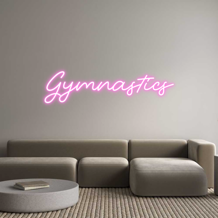 Custom Neon: Gymnastics
