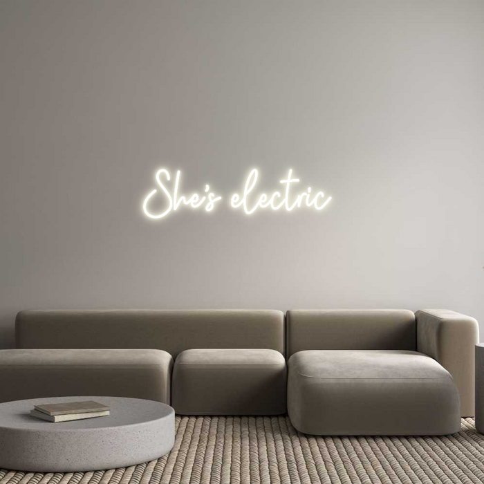 Custom Neon: She’s electric