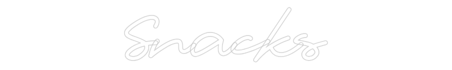 Custom Neon: Snacks