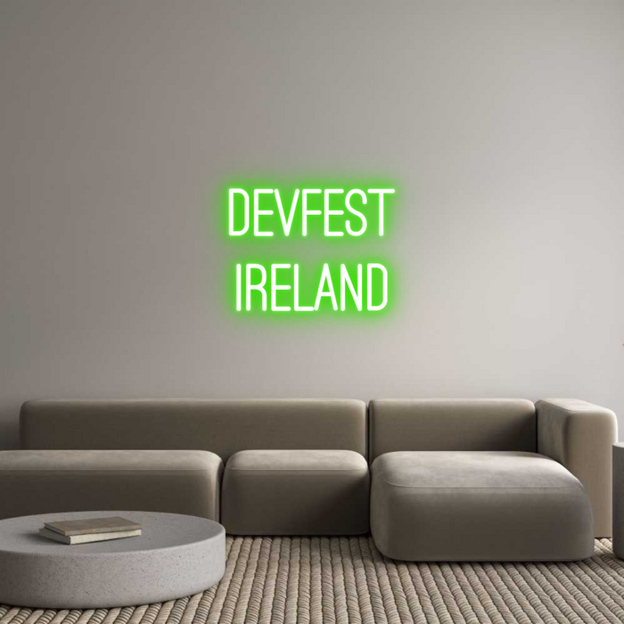 Custom Neon: DevFest
Irel...