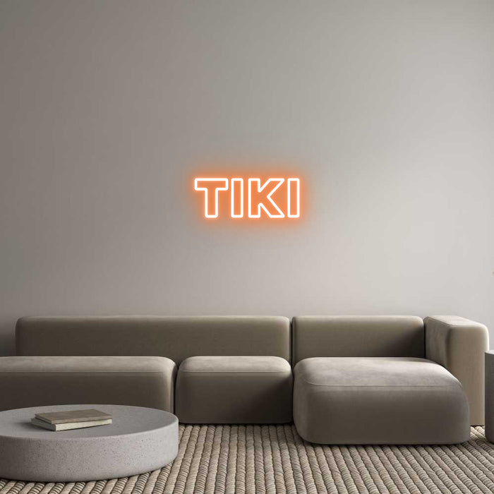Custom Neon: TIKI
