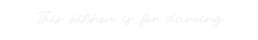 Custom Neon: This kitchen ...