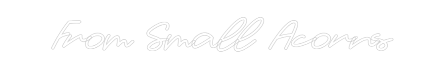 Custom Neon: From Small Ac...