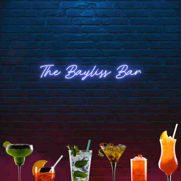 Custom Bar Neon: The Bayliss Bar