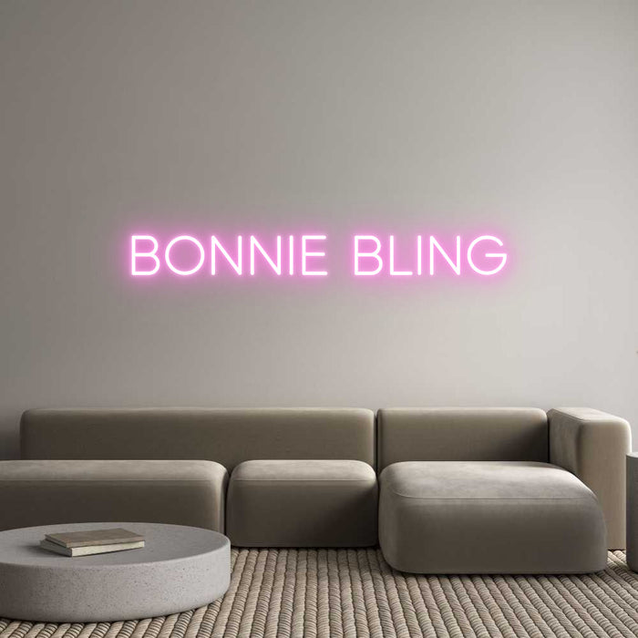 Custom Neon: BONNIE BLING