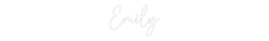 Custom Neon: Emily