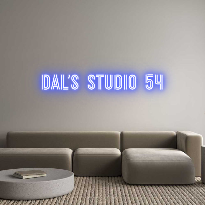 Custom Neon: DAL’S STUDIO 54