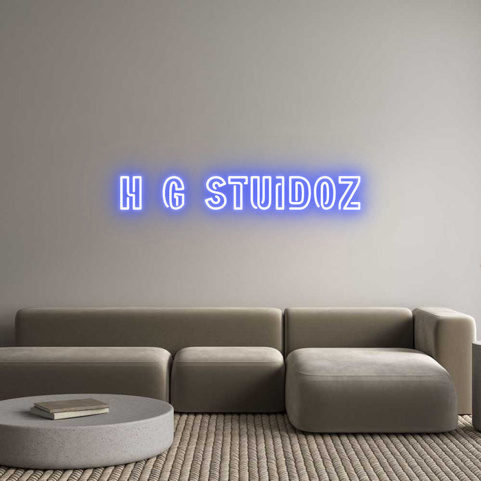 Custom Neon: H G Stuidoz