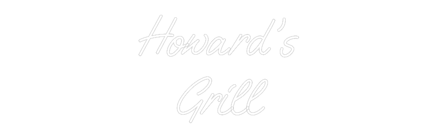 Custom Neon: Howard’s 
Gr...