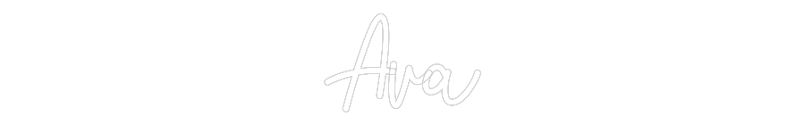 Custom Neon: Ava