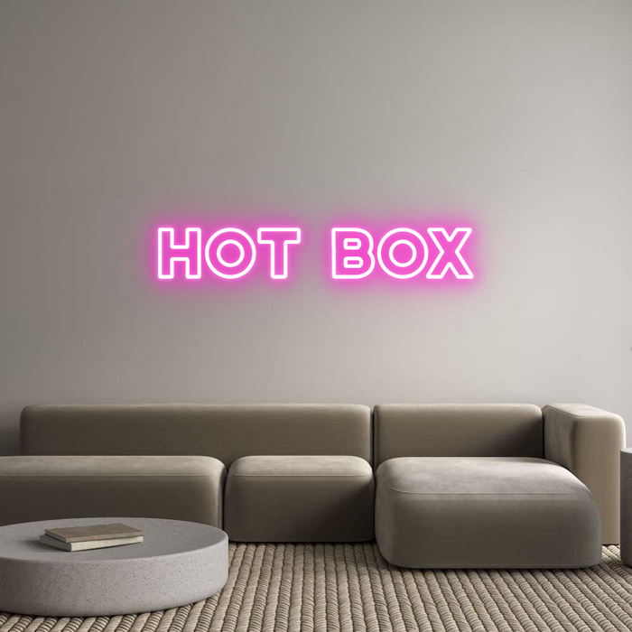 Custom Neon: HOT BOX